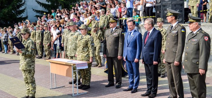 Курсанти інституту склали Військову присягу на вірність Українському народові