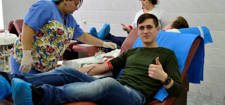Почесна справа донорства стала для особового складу Інституту традицією